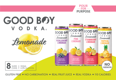 Good Boy Vodka Lemonade 8pk