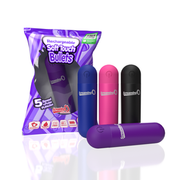 Soft Touch Rechargeable Mini Massagers