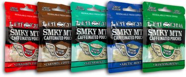 Smokey Mountain Caffeinated Pouches - Pocket Friendly Packs