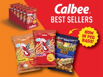 Shrimp Chips / Takoyaki Ball Peggable bags in 6 count caddies!