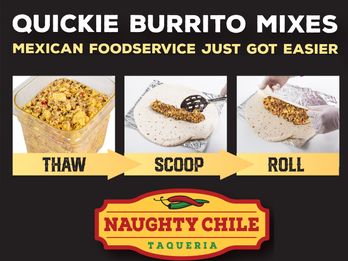 Quickie Burrito Mixes Are the Easiest Foodservice Ever!