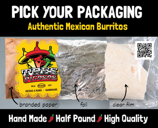 Tres Picosos has 3 packaging options to fit your operations!