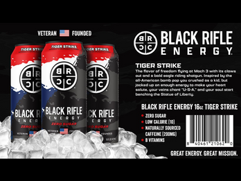 Introducing Black Rifle Energy - Tiger Strike