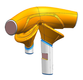 Five axis precision mold parts