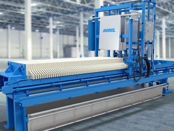 Sidebar and overhead filter press