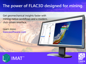 IMAT - The power of FLAC3D designed for mining.