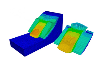 MPoint3D - Material Point Method Software by ITASCA