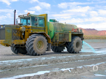 Tailings Impoundment, Coloration & Dust Control Capping