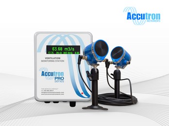 Accutron PRO SERIES - Ultrasonic Airflow & Air Quality Monitor