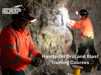 Underground Drill and Blast Training by Thoroughbred