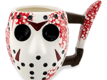 Friday the 13th Jason's Mask 3D Sculpted 20 oz Ceramic Mug