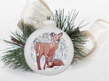 $5 Glass Ornament Special (all in stock designs)! Free Namedrop!