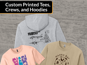 Custom Tees, Crews & Hoodies