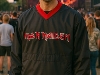 Iron Maiden Windshell Pull Over Jacket