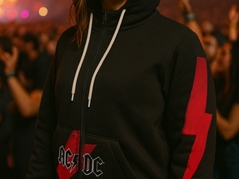 AC/DC Double Knit Hoodie