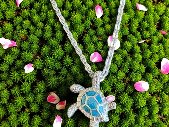 Stainless Steel Turtle Necklace