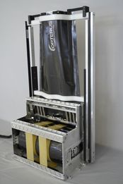 Trussed Collapsible Tubular Mast and deployer