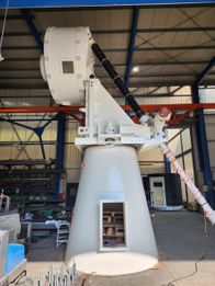 9.3 m Antenna complete assembly