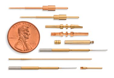 Custom Contacts and Interconnect Components