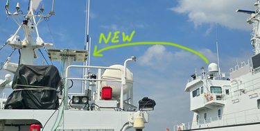 Alpha2 Jumbo ESA Antenna for Coast Guard