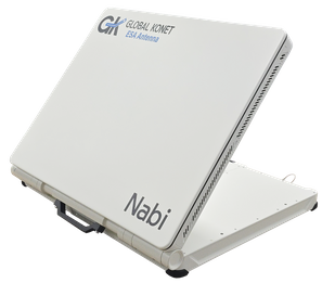 Portable Nabi ESA Satellite with Integrated Battery and Modem