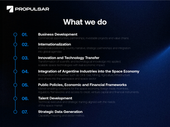 PROPULSAR - ARGENTINA´S SPACE ECOSYSTEM