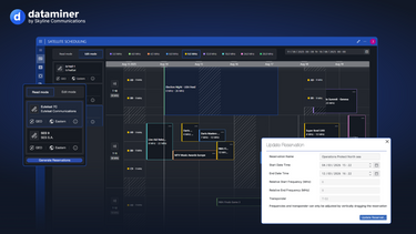 DataMiner Satellite Scheduling: book your transponder slots