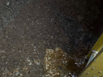Tank Repair - Prior to cleaning