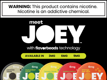 Meet JOEY the newest innovation in nicotine pouches!
