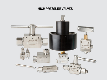 HIGH PRESSURE VALVES