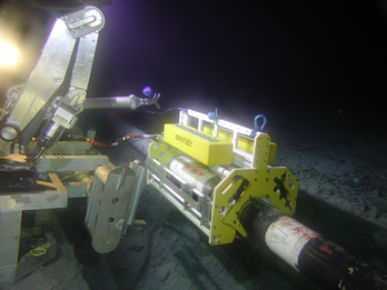 DRS Inspection of subsea insulated pipelines