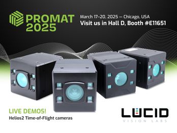 Advanced Logistics with Helios2 3D Time-of-Flight Cameras