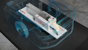 CaPow Genesis: In-Motion Energy Transfer for Mobile Robots
