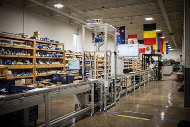 PPSS with DWS, Automatic Labeling, and Sorting into Gaylords