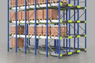 Palett Shuttle for High-density Storage