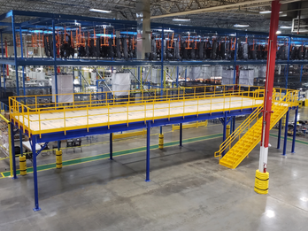 Industrial Steel Mezzanine