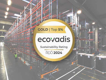 AR Racking renews the EcoVadis Gold rating in 2024