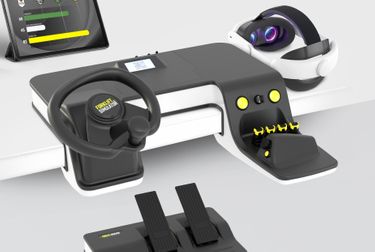Desktop Virtual Reality Forklift-Simulator 2.0