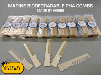 Giveaway Alert: Marine Biodegradable PHA Combs