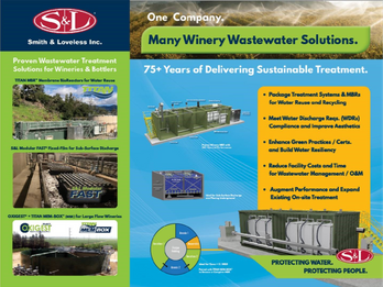 Smith & Loveless Wastewater Treatment Solutions for Wineries