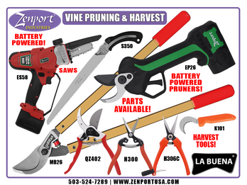 Vineyard Pruning & Harvest Tools | LaBuena Loppers, Power Pruners