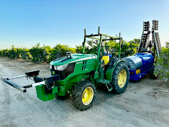 Kingman Ag with OnTarget Electrostatic sprayer