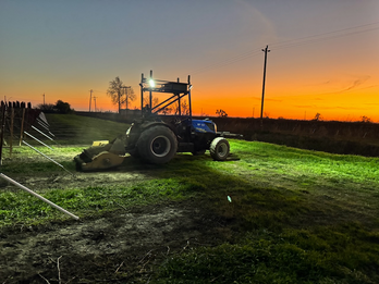 Kingman Ag autonomy works 24 hours/day so that you don't have to