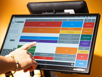 KORONA POS Cashier Screen