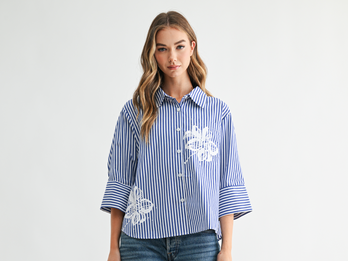 36283W Janice Top Blue