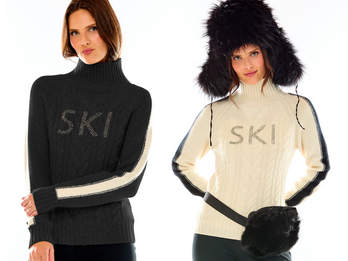 ELLE 100% Cashmere & Crystal