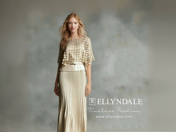 Pearl lace poncho