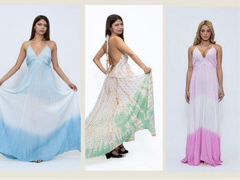 Best selling lurex halter dresses