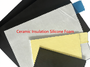 Thermal insulation and cushioning pad between prismatic cells