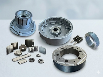 NdFeB Magnets and Magnetic Assemblies for Motors (Rotor & Stator)
